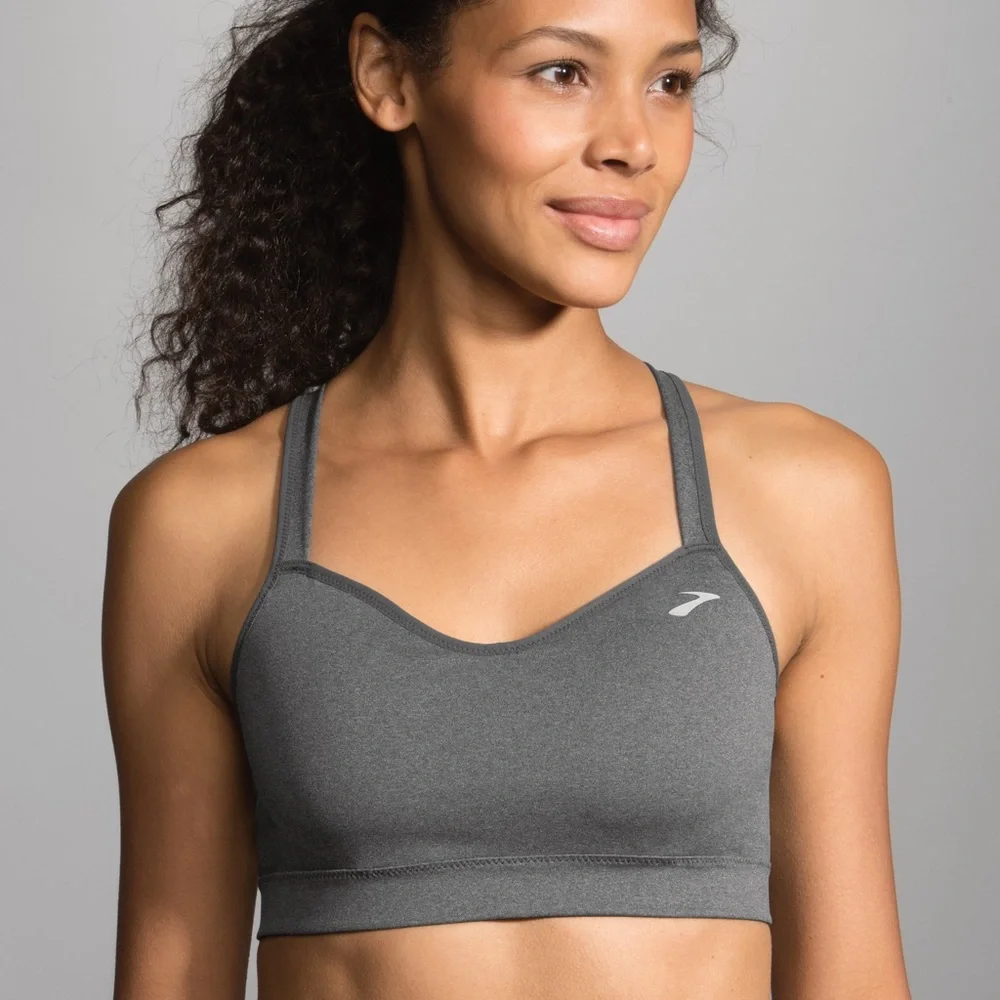 BROOKS WOMEN`S UPRISE CROSSBACK SPORTS BRA - Picture 1 of 5
